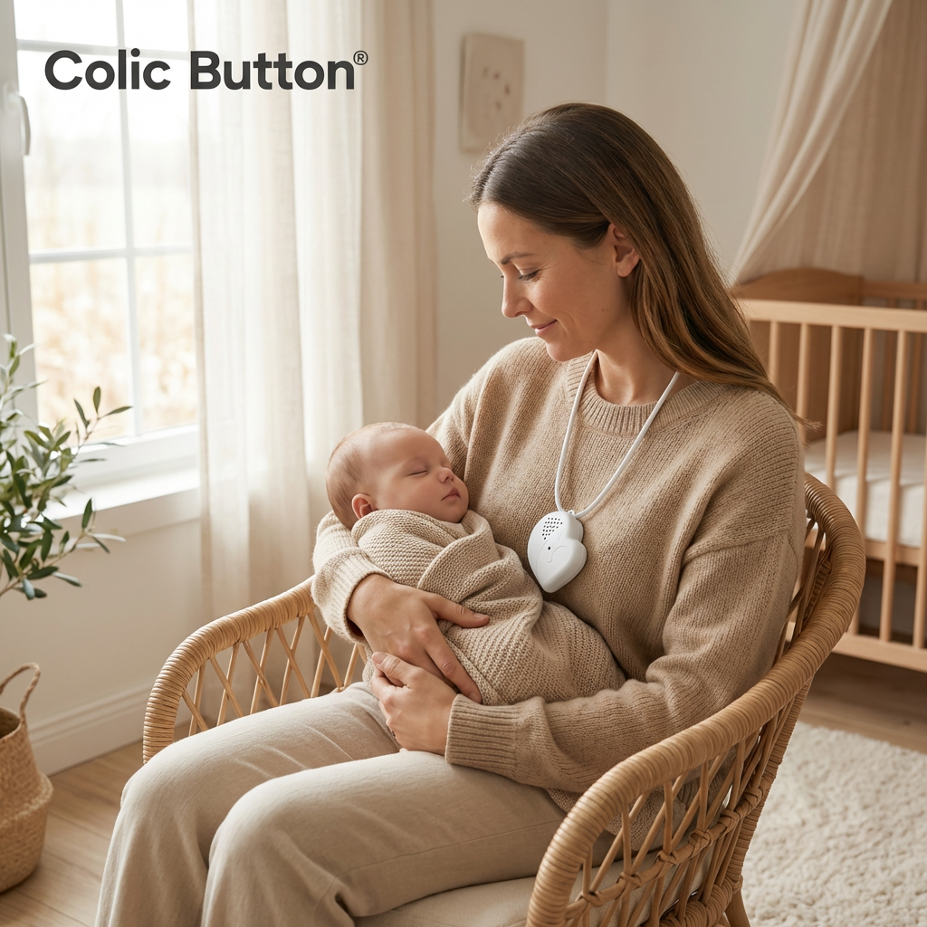 Colic Button® – rolig støtte i foreldrehverdagen med baby